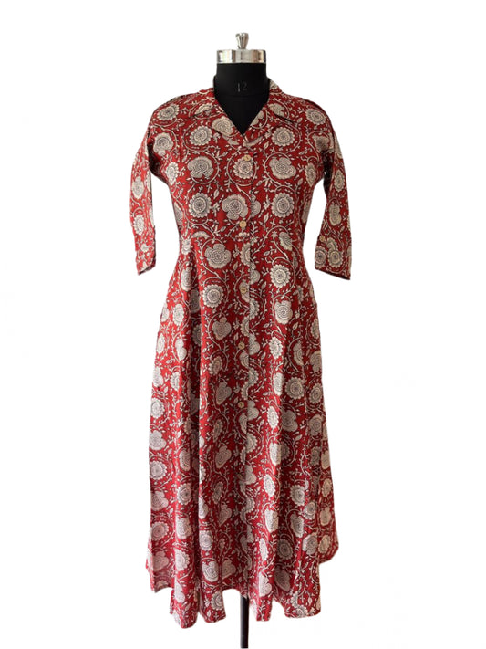 EMMA GAMTHI MAROON MIDI