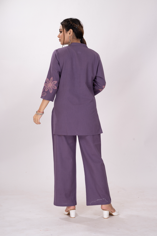 ZAMANA PURPLE CO-ORDSET