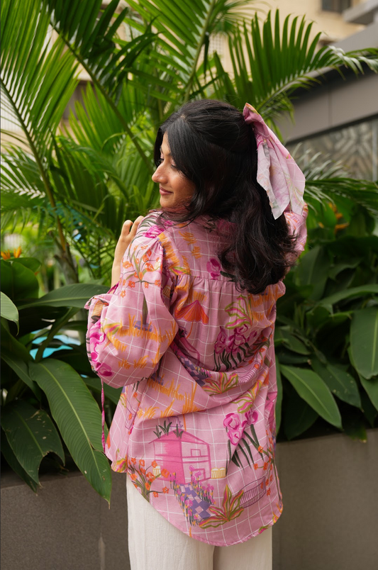 Backyard Pleated Shirt