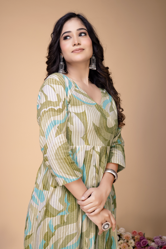 KELLY STRIPWEAVE ABSTRACT MARBLE PRINT