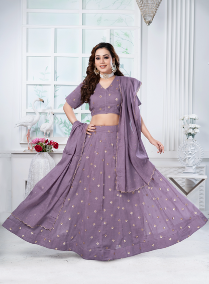 PHOOL WISTERIA LEHENGA SET