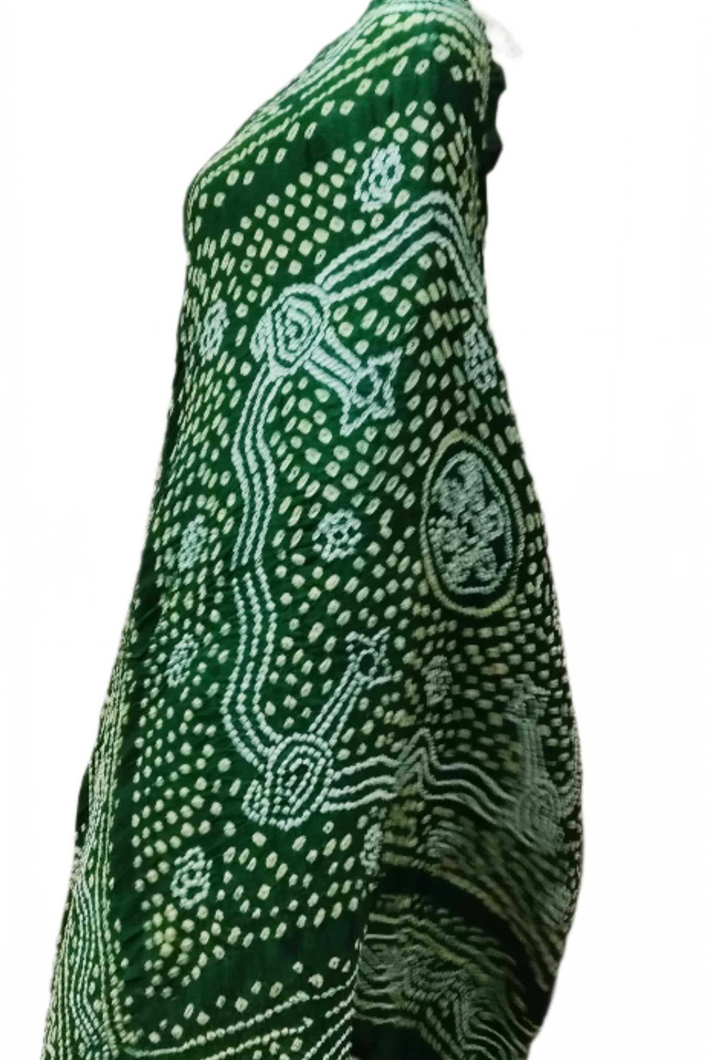 BANDHEJ GREEN DUPPATTA