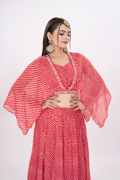 CHERRY LEHERIYA DRESS