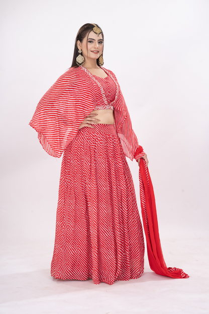 CHERRY LEHERIYA DRESS