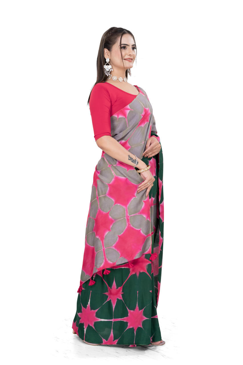 APPLE OF EYE CLAMP SAREE