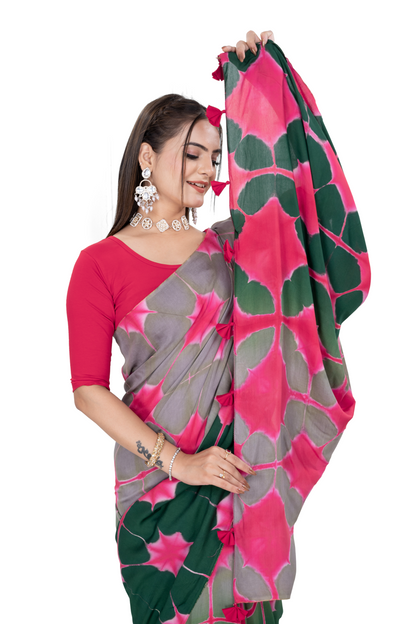 APPLE OF EYE CLAMP SAREE