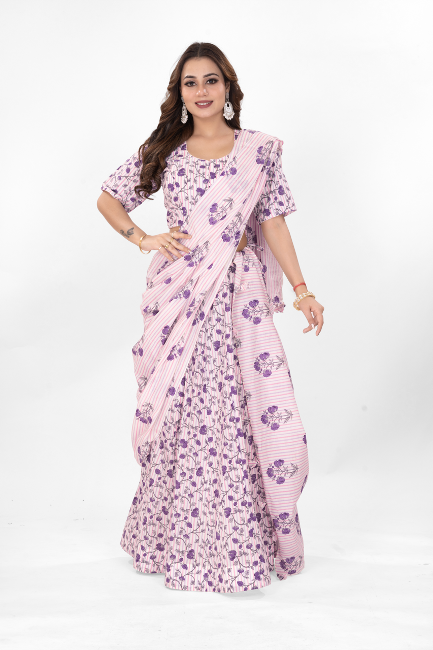 LAVANDULA LEHENGA SET