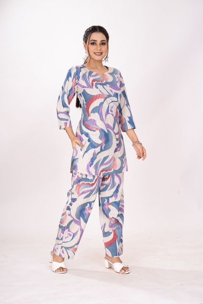 ABSTRACT BLOOM CO-ORD