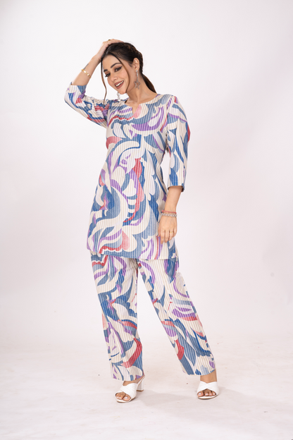 ABSTRACT BLOOM CO-ORD