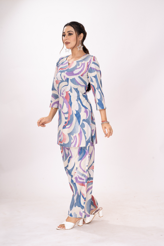 ABSTRACT BLOOM CO-ORD