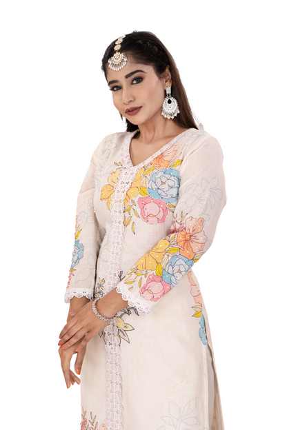 DESIRED MULTIFLORAL DRESS