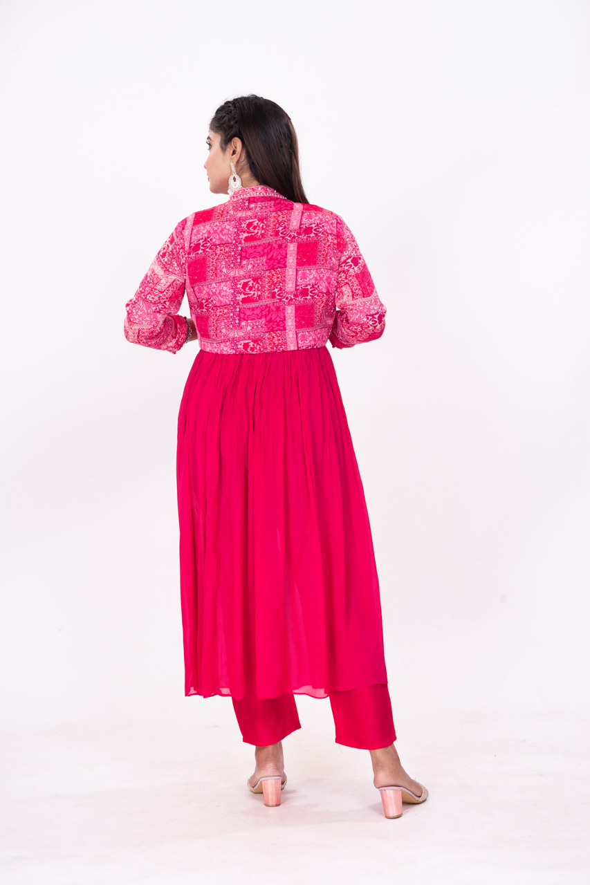 RUBY RANI PINK DRESS