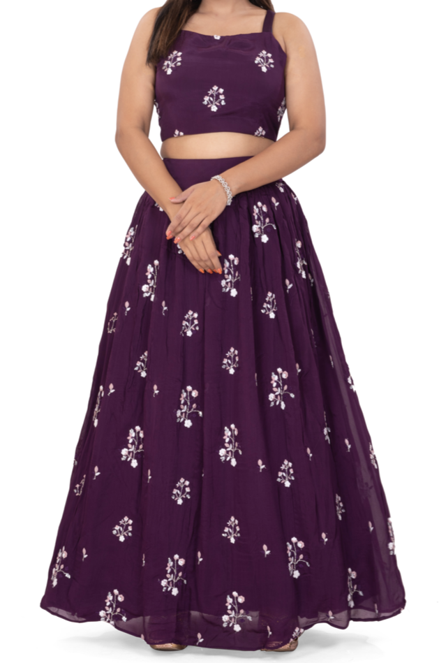 PLUM WINE DRESS