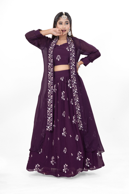 PLUM WINE DRESS