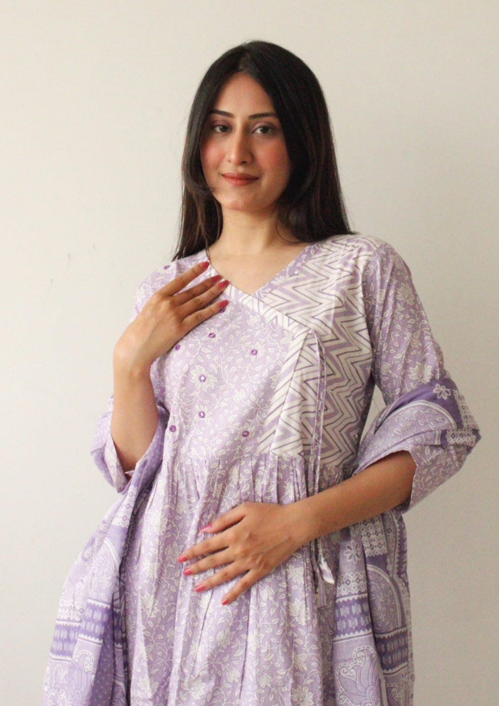 Pure Cotton MulMul Set