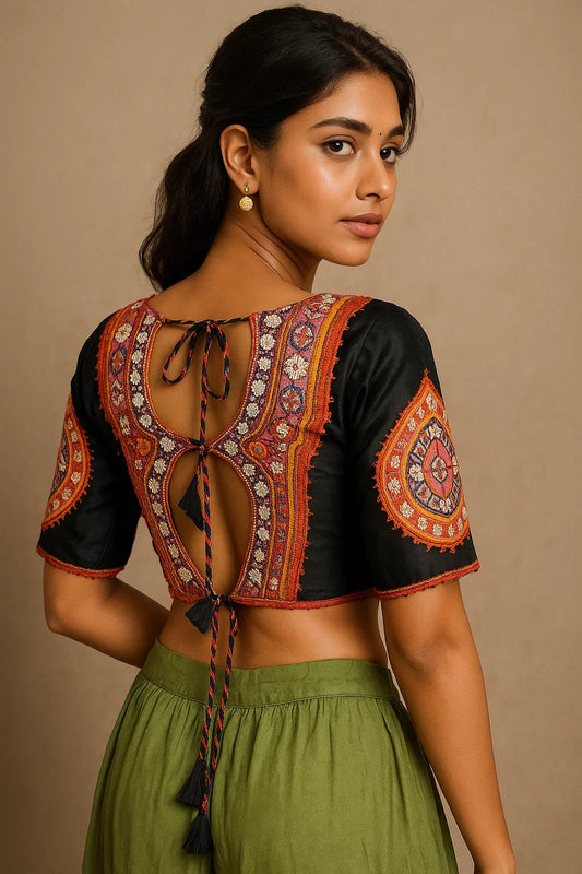 BLACK KUTCHI BLOUSE