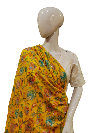 YELLOW BOTANICAL DUPPATA