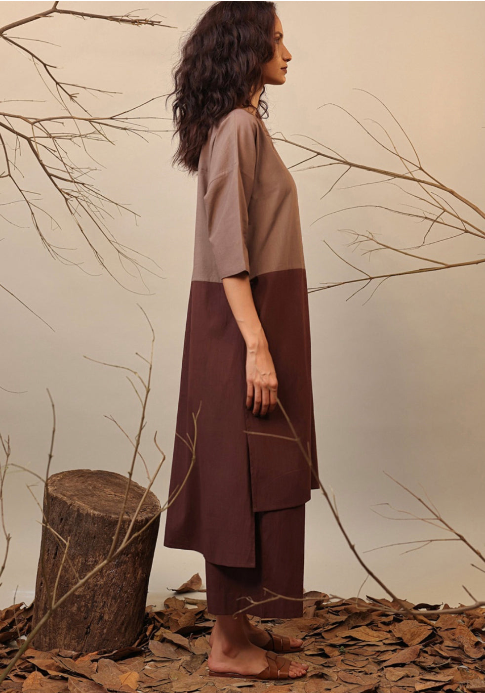 SOLID MEILA COLOUR BLOCK CO-ORD