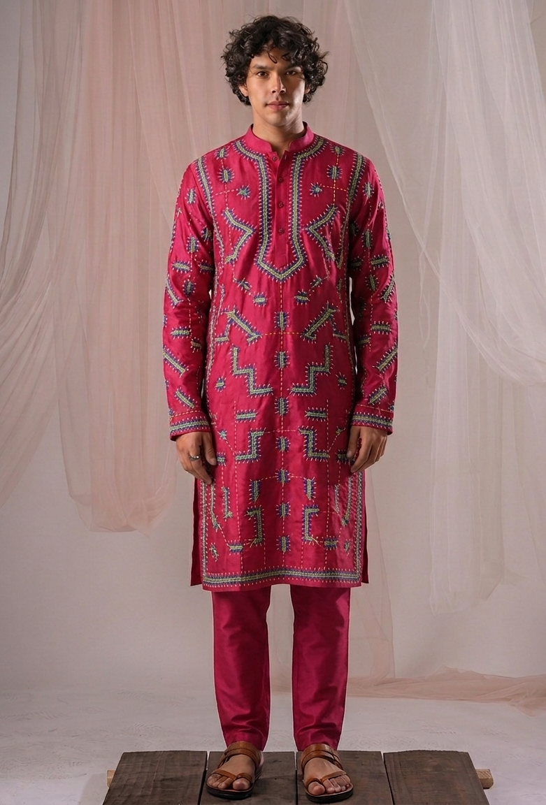 Raaziraja Embroidered Kurta