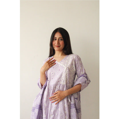 Pure Cotton MulMul Set