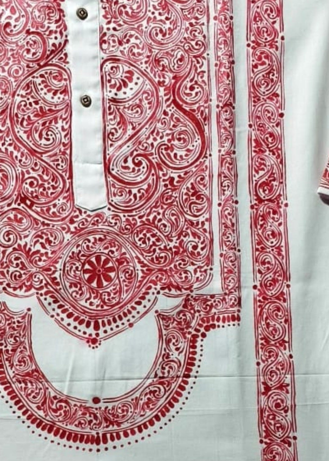 Zamir Handpainted Kurta