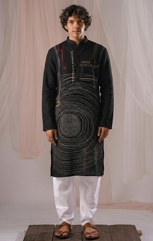 Urbane Embroidered Kurta