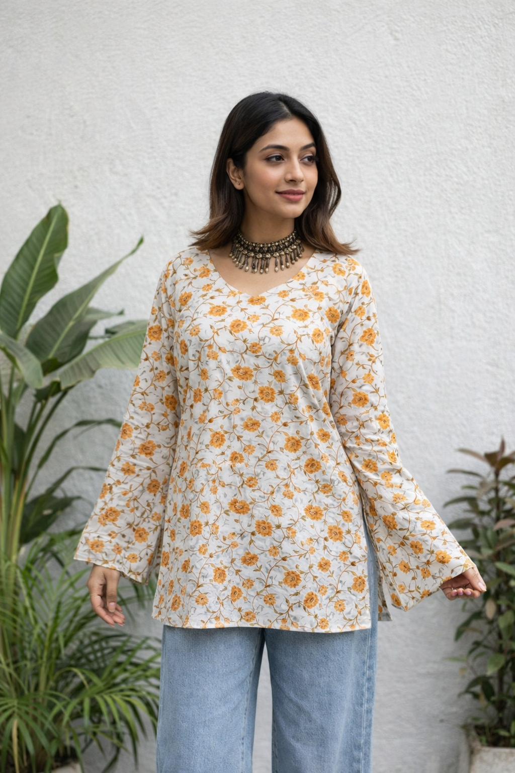 Sakura Short Top