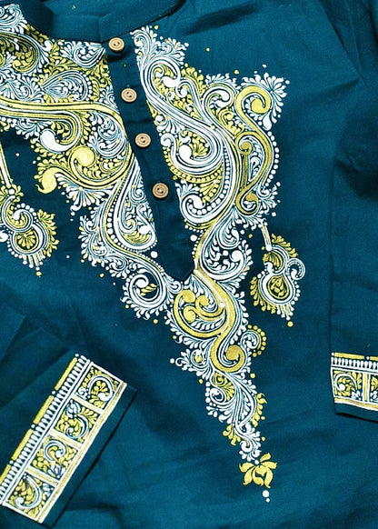 Malhar Handpainted Kurta