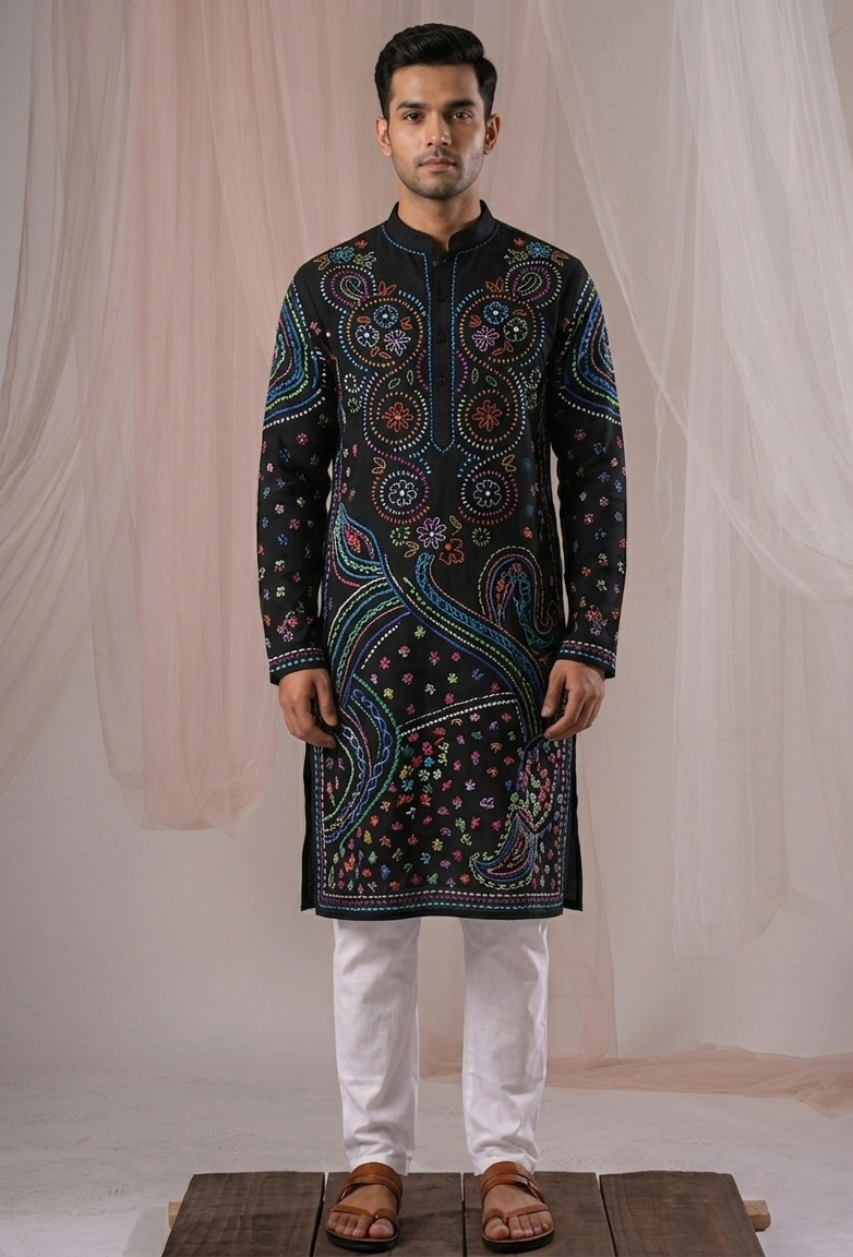 Eclipse Cotton Kurta