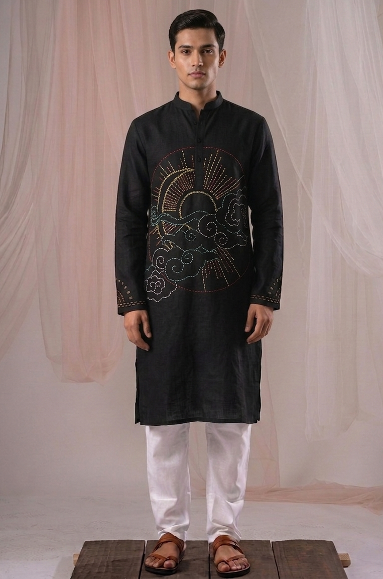 Narayan Embroidered Kurta