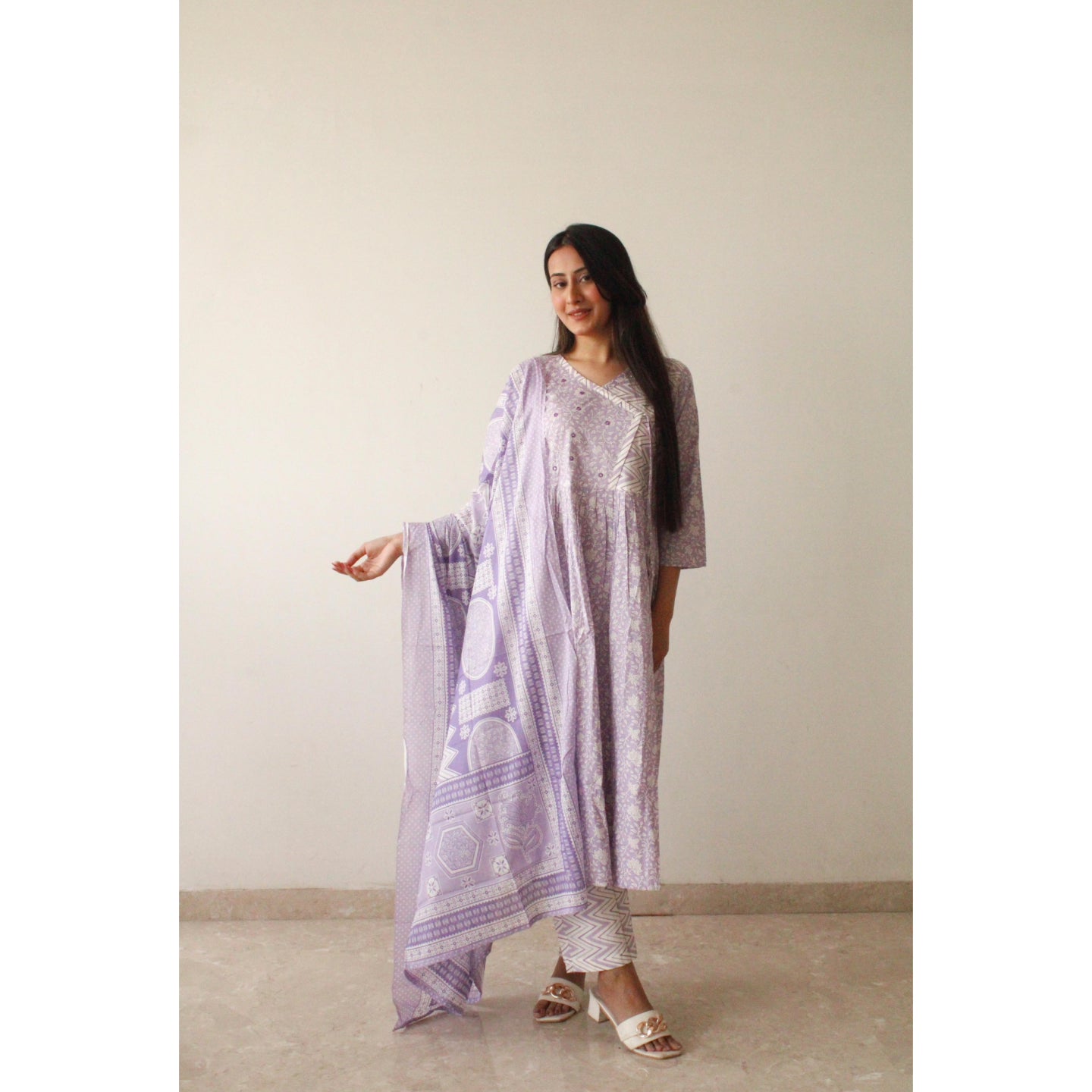Pure Cotton MulMul Set