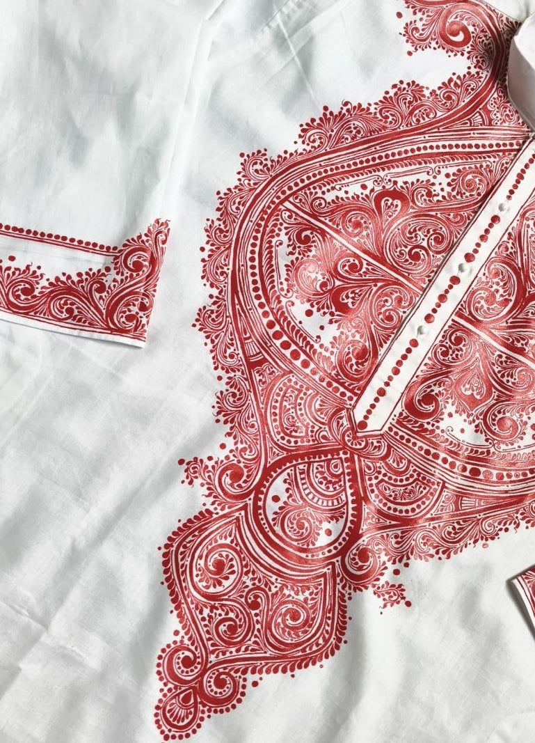 Padmanabha Handpainted Kurta