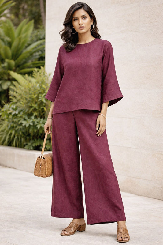 Delphine Linen Co-ord