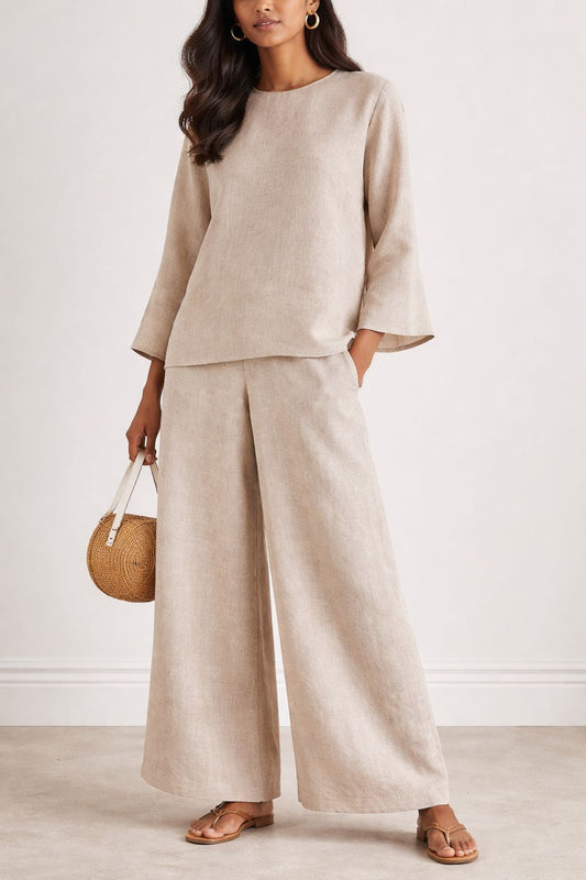Inès Linen Co-ord