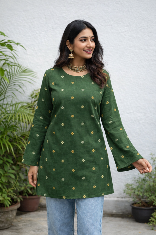 Kaya Cotton ZariButti Top