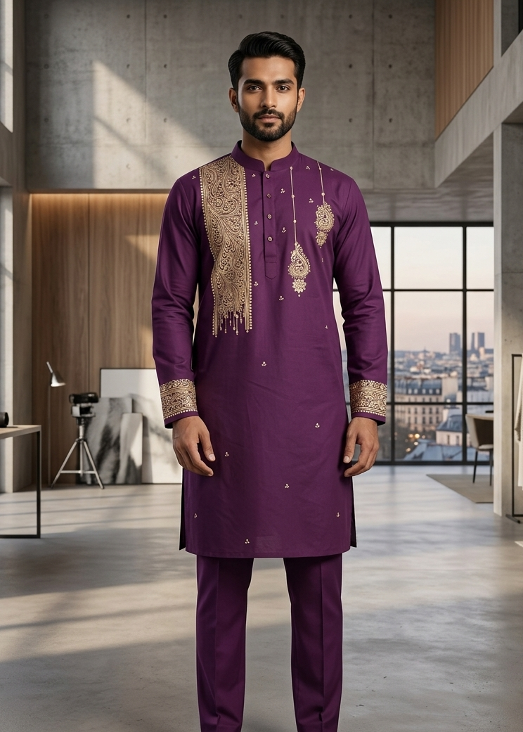 Raghvendra Handpainted Kurta