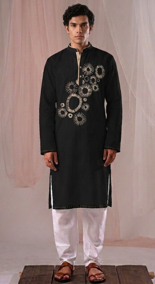 Kabir Embroidered Kurta