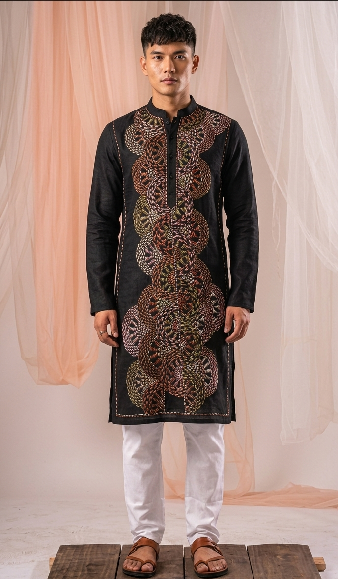 Rangreza Embroidered Kurta