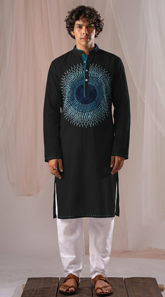 Whiro Embroidered Kurta