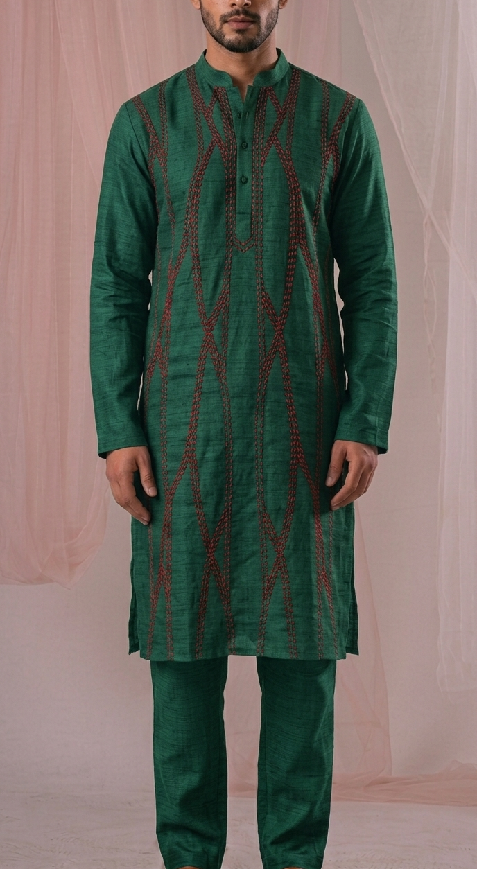 Khotan Embroidered Kurta