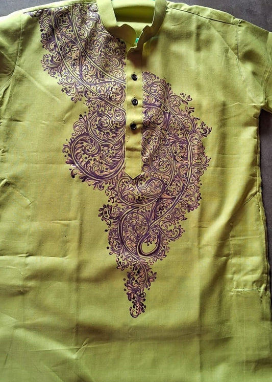 Aranya Handpainted Kurta